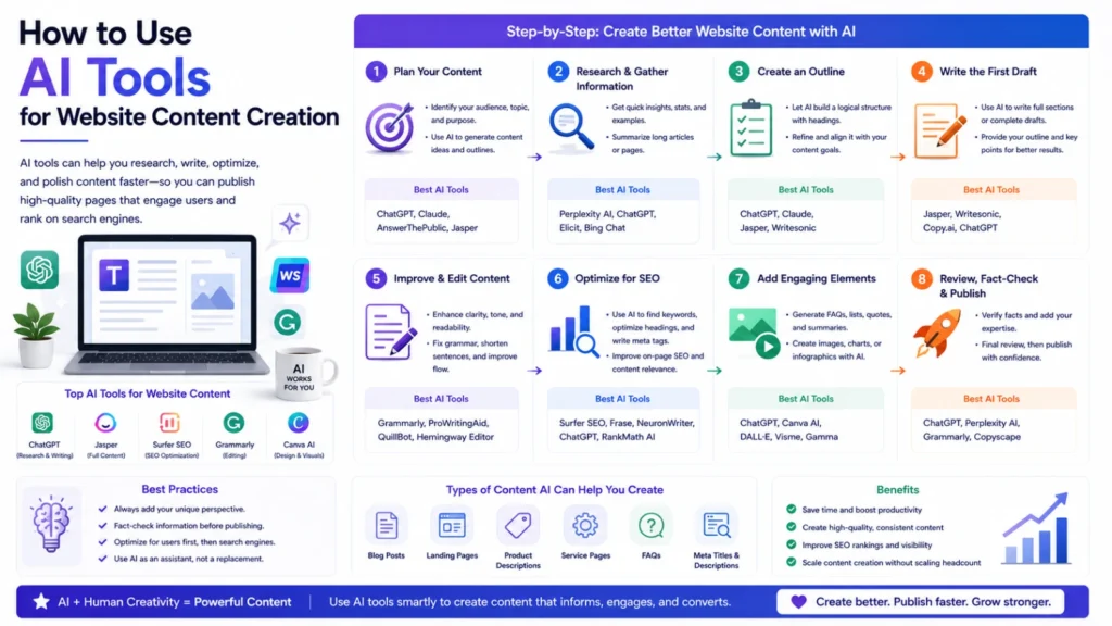 AI for Website Content Creation
