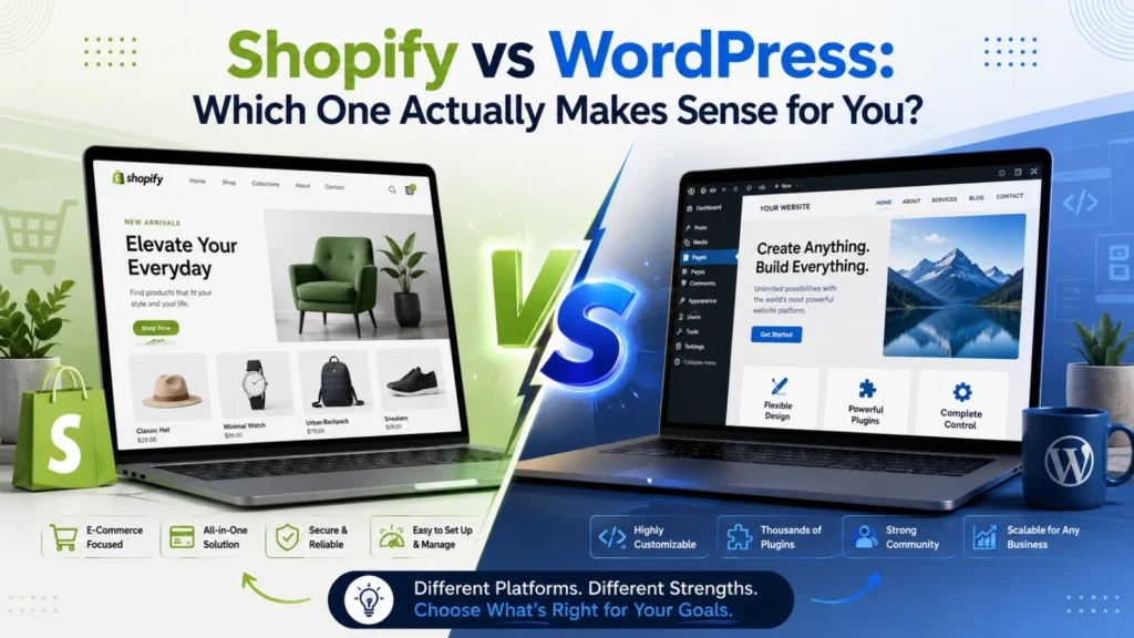 Shopify Vs WordPress