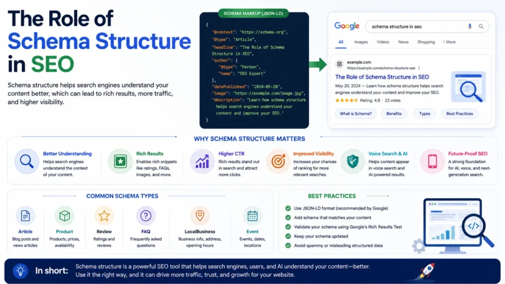 Schema Structure in SEO